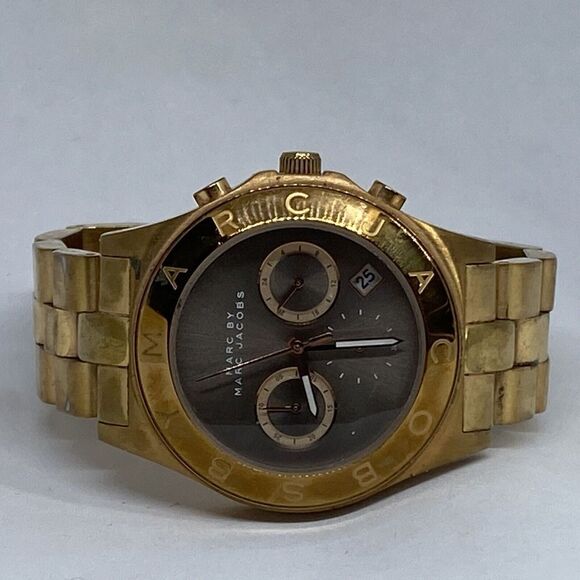 Marc Jacobs MBM3308 Womens Stainless Steel Analog White Dial Quartz Watch XX896 - Picture 7 of 12